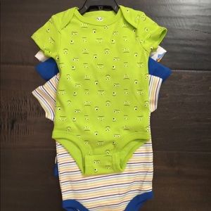 NWOT lot of 4 Rococo Diaper Shirts